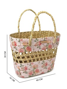 Handwoven Seagrass <b>Basket</b> for <b>Storage</b> Handmade <b>Storage</b> <b>Basket</b> Wholesale eco-friendly Made in Viet Nam - Product Image 5
