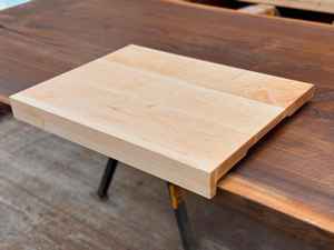 Meilleure planche à découper rectangulaire en bois MS Handicraft avec poignée 12mm d'épaisseur durable et passe au lave-vaisselle - Product Image 2