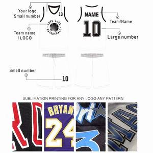 Unisex Durable Sin Mangas Transpirable Baloncesto Jersey Uniforme Conjuntos Impreso Absorbe La Humedad Antibacteriano Pantalones Cortos de Secado Rápido - Product Image 4