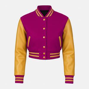 Wholesale Women Crop Top Jacket Lightweight Fashion Outerwear for Spring & Summer OEM/ODM - Product Image 5