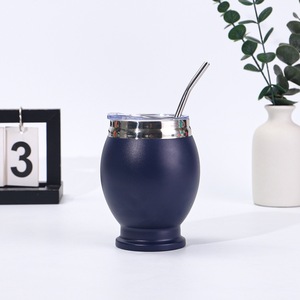 Taza de Mate Argentina de Acero Inoxidable de Doble Pared de 12oz, Vaso Térmico Portátil Moderno y Sencillo, Ideal para Regalo, ¡Venta Caliente! - Product Image 6