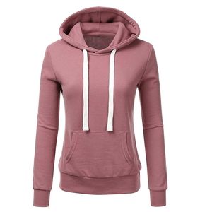 Sudaderas con capucha y bolsillo canguro para mujer al por mayor - Product Image 4