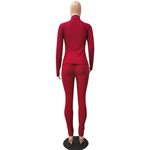 กางเกงเลกกิ้งเอวสูงผ้าเนื้อนุ่มยืดหยุ่นสำหรับผู้หญิง ออกกำลังกาย เล่นกีฬา แห้งเร็ว ชุดโยคะ ดีไซน์โดดเด่น - Product Image 5