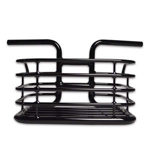 ตะกร้ามือจับขาวดำสำหรับอุปกรณ์เสริมจักรยานมินิอูมีพื้นที่มากขึ้น - Product Image 1