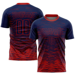 Camiseta de fútbol, precio barato, camiseta de fútbol, superventas, antideslizante, lavado rápido, transpirable, logotipo personalizado, color, cómoda camiseta de fútbol - Product Image 4
