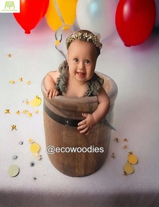 อุปกรณ์ประกอบฉากถ่ายรูปเด็กทารกแรกเกิดออตโตมันทำด้วยมือเป็นมิตรกับสิ่งแวดล้อม - Product Image 2