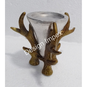 Support de bougie cylindrique en verre résistant à la chaleur, décoration de Noël - Product Image 5