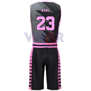 Dernière conception confortable couleur unie légère équipe porter uniforme de basket-ball Logo personnalisé et taille uniforme de basket-ball 2025 - Product Image 3