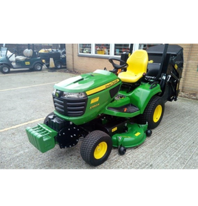 Cortadora de Césped a Gasolina John Deere X950R DIY, Mini Tractor de 5.5HP con Caja Recolectora de Césped de 150L, Lista para la Venta - Product Image 1