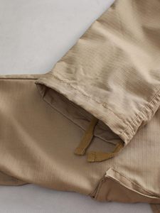 Pantalon cargo pour homme, fabrication d'usine, avec poches latérales, coupe classique, pantalon décontracté, taille mi-haute, toile pour l'hiver, prix compétitif - Product Image 6