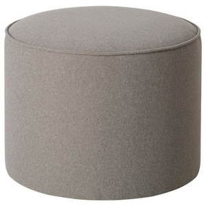 Taburete otomano moderno de terciopelo gris, muebles de tela sólida para dormitorio, sala de estar, entrada, escuela, apartamento, almacén, uso en supermercado - Product Image 1