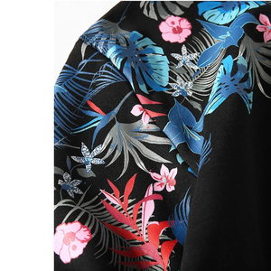 Sudadera con Estampado DTG y Bordado Personalizado, Descuento por Volumen, Marca Propia, Moda Urbana, Corte Holgado, Ropa Urbana al por Mayor, Otoño - Product Image 4