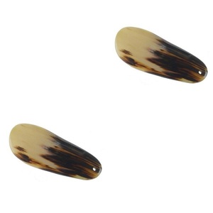 Cazzuola per Scarpe in Corno di Bufalo Naturale di Alta Qualità, Forniture per Hotel, Cazzuola in Plastica Corta da A Z Crafts - Product Image 2