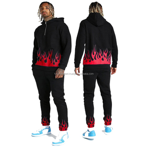 ชุดลำลองมีฮู้ดสำหรับผู้ชายและผู้หญิงชุดวอร์มลำลองสำหรับผู้ชายใส่สบายพิมพ์ลาย3D - Product Image 1