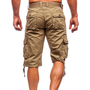 Men's High Quality Quick Dry <b>Cargo</b> <b>Shorts</b> <b>Lightweight</b> Breathable with Multi-Pockets Latest Design Solid Pattern Price - Product Image 3