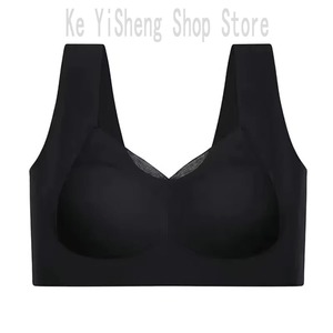 Soutien-gorge de sport de yoga en nylon spandex léger à séchage rapide pour femmes Soutien-gorge de yoga en maille respirante - Product Image 5