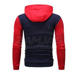 Nueva Llegada, Sudadera con Capucha Ligera de Invierno para Hombre, Color Sólido, en Grandes Cantidades, Teñido Liso, Secado Rápido, Impresión Personalizada - Product Image 4