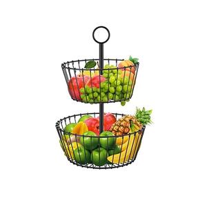 Soporte de cesta de frutas con cable de Metal, decoración de mesa, niquelado, almacenamiento para el hogar, precio asequible - Product Image 3