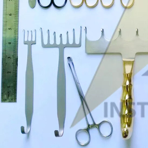 ชุดผ่าตัดยึดหน้าท้อง19ชิ้นเครื่องมือผ่าตัดสายรัดไทเทเนียมสเตนเลสสตีล - Product Image 4
