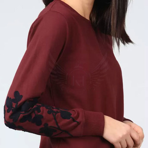 Ropa de moda Sudaderas de mujer personalizadas Sudaderas de mujer de manga larga de diseño personalizado - Product Image 3
