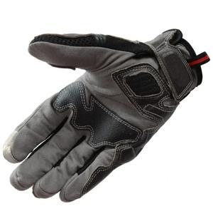 Guantes de carreras de cuero transpirables con pantalla táctil para uso en motocicleta, diseño de ajuste personalizado, guantes protectores de alta calidad para montar - Product Image 1