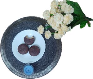 Manteles y almohadillas hechos a mano con cuentas para manteles individuales decorativos con estilo - Product Image 1