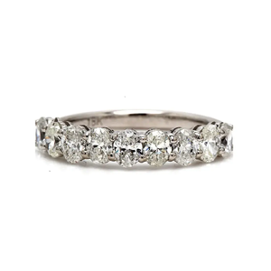 Último diseñador moderno-clásico 14K CVD diamante IGI anillo certificado banda Real diamante nupcial boda compromiso directamente India - Product Image 2