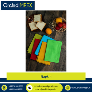 ผ้าเช็ดปากบนโต๊ะพิมพ์ลายผ้าฝ้าย100% คุณภาพสูงจากผู้ผลิต - Product Image 6