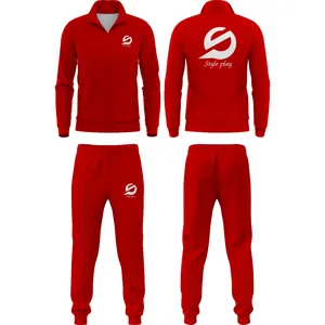 Conjunto Deportivo de Forro Polar para Hombre, Informal, Transpirable, para Otoño e Invierno, para Entrenamiento, Ropa Deportiva, Conjunto para Correr, Ropa de Gimnasio Personalizada, Conjunto de Fitness - Product Image 2