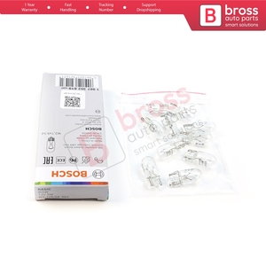 BHL595ชุด10ชิ้น1987302819 Eco พื้นฐาน W5W หลอดไฟใส12V 5W 501 - Product Image 3