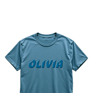 Latest Design O-Neck Puff Printing t <b>Shits</b> With Logo Wholesale Custom Logo 3D Puff Print <b>Men</b> T <b>Shirts</b> for Sale - Product Image 2