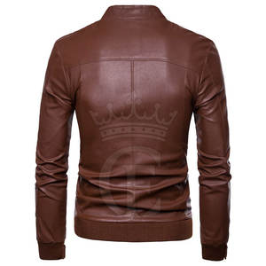 เสื้อแจ็คเก็ตผู้ชายสำหรับใช้กลางแจ้งหนังวัวระบายอากาศได้ดีดีไซน์ตามสั่ง - Product Image 3