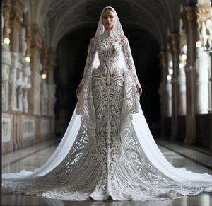 Super Chaud Prix de Gros Robe Perlée Meilleure Vente Très Élégant Brodé À La Main Perlé Brodé À La Main Robe À Franges - Product Image 4