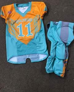 Uniformes de fútbol americano impresos por sublimación personalizados de alta calidad, conjuntos de camisetas para hombres y jóvenes, ropa de fútbol americano personalizada - Product Image 6