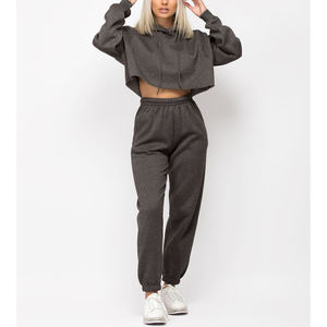 Venta al por mayor personalizada nueva ropa deportiva para mujer chándal algodón poliéster invierno alta calidad chándales para mujer - Product Image 5