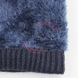 Wholesale Premium Quality 100% <b>Wool</b> & Cotton Jacquard <b>Beanie</b> <b>Hats</b> Customized Latest Design <b>Beanie</b> <b>Hats</b> - Product Image 4