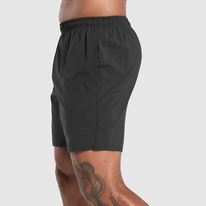 High Street Style Hombres Fitness Jogging Gym Shorts Calidad Color sólido Impreso Casual Shorts Cintura elástica Cierre para hombres Jóvenes - Product Image 3