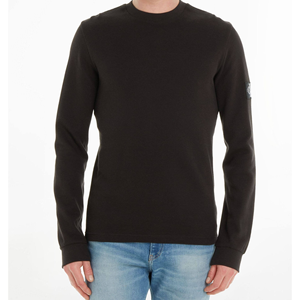 High Quality 100% Mercerized Cotton Solid Color Crew Neck T-Shirt 190Grams <b>Men's</b> <b>Long</b>-<b>Sleeve</b> <b>Tshirts</b> - Product Image 1