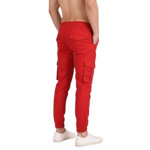 Pantalones Cargo para Hombre, 100% Poliéster, Tejido de Peso Medio, Transpirable, Ecológico, Cierre de Cremallera, Diseño Multibolsillos - Product Image 2