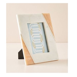 Dessus de table en bois & Tenture murale Cadre photo Vintage Tenture murale Cadre photo en bois Support de support photo - Product Image 2