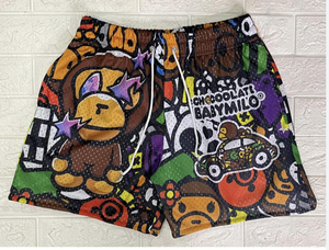 Shorts à sublimation personnalisés pour femmes, shorts unisexes de meilleure qualité d'été à sublimation partout - Product Image 6