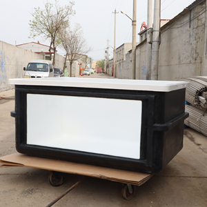 Aquarium sur mesure en fibre de verre pour exposition en magasin, jardin ou cour arrière, pour aquaculture, 380 gallons, pour l'élevage de poissons - Product Image 2