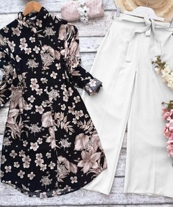 Phụ Nữ Dresses Phụ Nữ Thanh Lịch Mới Nhất Ấn Độ Giản Dị Chính Thức Văn Phòng Hàng Ngày Mặc Cô Gái In Váy Bán Buôn Giá Apparelgarment - Product Image 2