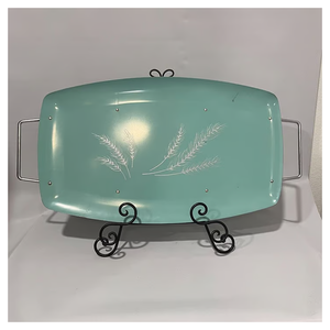 Plateau en métal galvanisé de haute qualité avec poignées en corde, élégant et fonctionnel pour le service de mariage, la décoration intérieure, écologique et fait à la main - Product Image 5