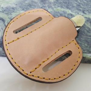 Étui en cuir fixe pour machette avec boucle de ceinture - Product Image 4