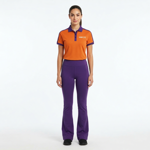 Camisetas Deportivas Hawk Eye de Secado Rápido, Transpirables, Antiarrugas, de Algodón Piqué, Estilo Deportivo, con Logotipo Personalizado, Manga Corta para Mujer - Product Image 4