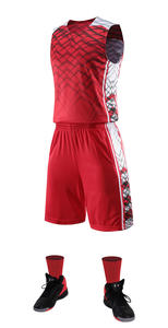 Uniforme de basket-ball de haute qualité pour hommes, impression par sublimation, léger et très demandé, vente en gros - Product Image 5