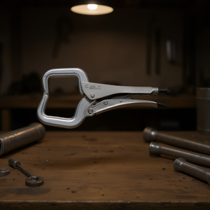 Alicates de aluminio con agarre de bloqueo y mordazas tipo abrazadera en C, producto Usag - Product Image 3