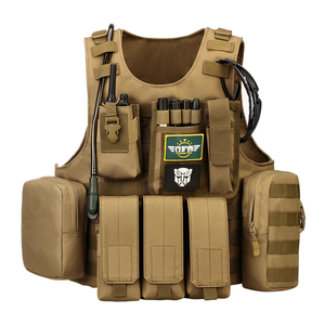Beschermer Plus Kwaliteit Outdoor Airsoft Cs Modulaire Tactische Vest Polyester Multifunctionele Duurzame Professionele <span class=keywords><strong>Molle</strong></span> Borst <span class=keywords><strong>Rig</strong></span> - Product Image 4