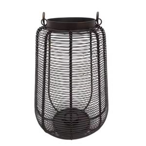 Decoración de jardín, superventas, Color dorado, farol de hierro contemporáneo, diseño clásico, portavelas votivo - Product Image 3